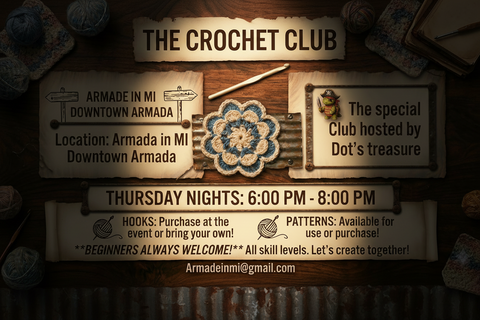 Crochet Club Sign-up