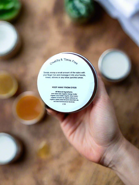 Small Natural Hand Salve by Almosta Bee Farm