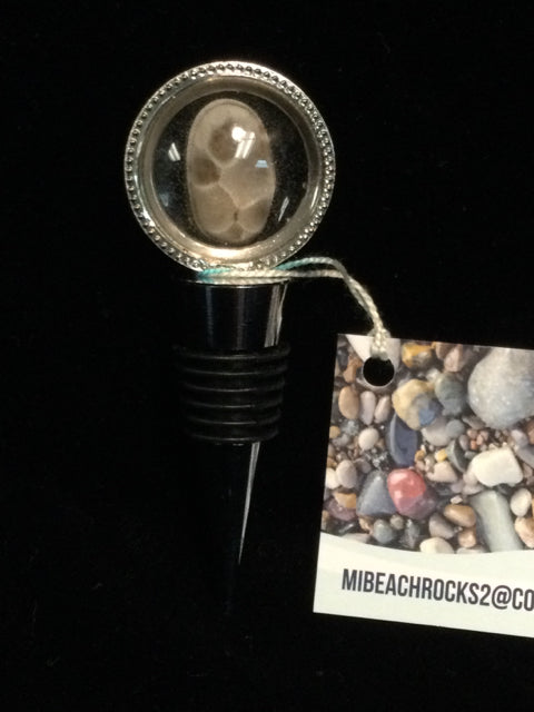 Wine Stopper by MI Beach Rocks 2