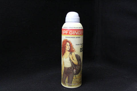 SPF Ginger Sunscreen Spray