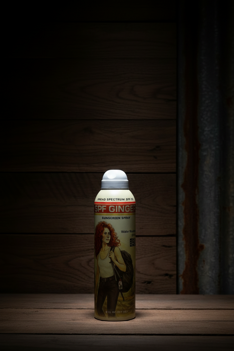 SPF Ginger Sunscreen Spray