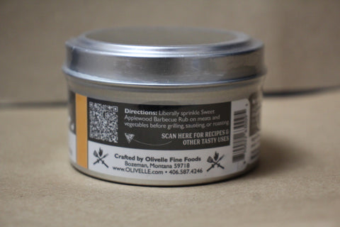 Sweet Applewood Barbecue Rub 3.2oz