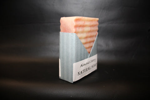 Natural Handmade Almond Cherry Soap by Joellen Clark