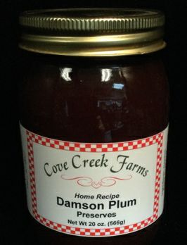Damson Plum Preserves by Cove Creek Farms