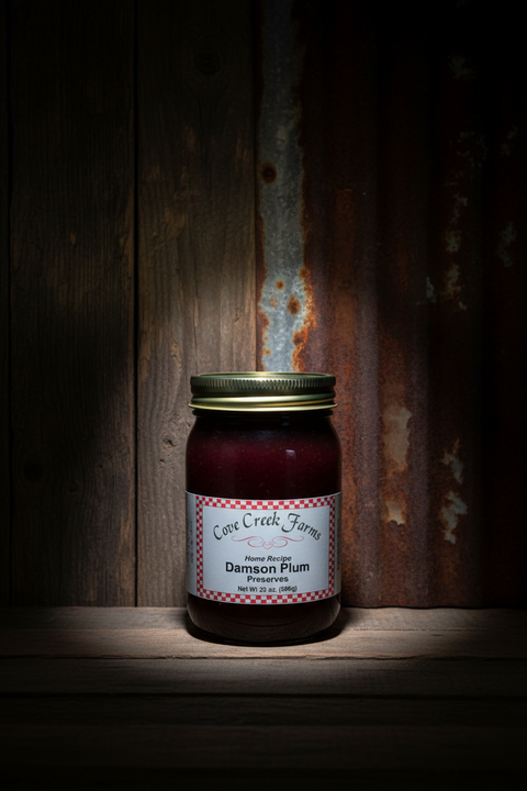 Damson Plum Preserves by Cove Creek Farms