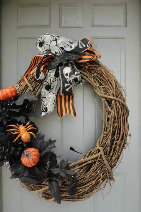 Hauntingly Fun Halloween Wreath