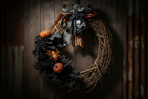 Hauntingly Fun Halloween Wreath