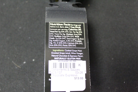 Chocolate Expresso Volume 100 ml Phlavor Vault Condiments & Sauces