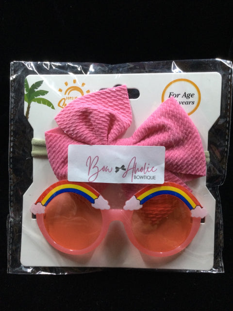 Toddler Sunglasses and Headband Set by Bow-Aholic Bowtique