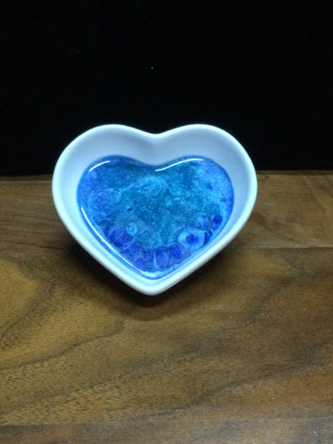 Beach Lovers Heart Ring Dish by Ravaged Barn