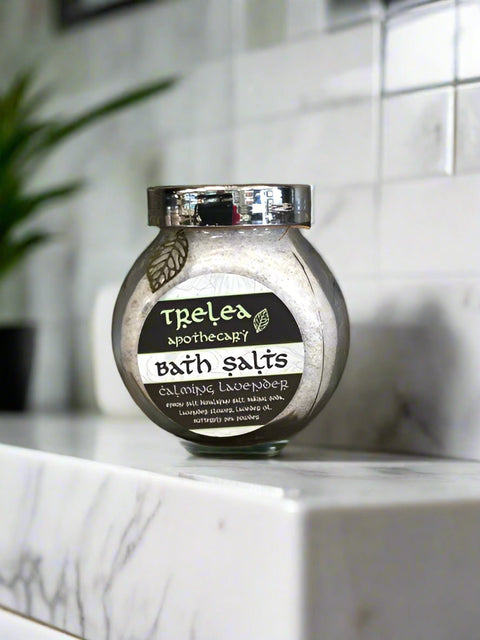 Calming Lavender Bath Salts by Trelea Apothecary