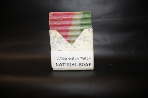 Natural Handmade Watermelon Soap by Joellen Clark