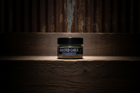 Roasted Garlic Infused Sea Salt