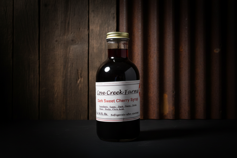 Dark Sweet Cherry Fruit Syrup by Cove Creek Farms