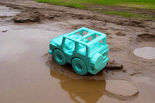 Load image into Gallery viewer, 3-D Printed in PLace Teal Offroad Vehicle by AMLinspirations Toys
