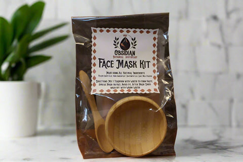 All Natural Face Mask Kit W/Mixing Bowl & Spoon by OBA