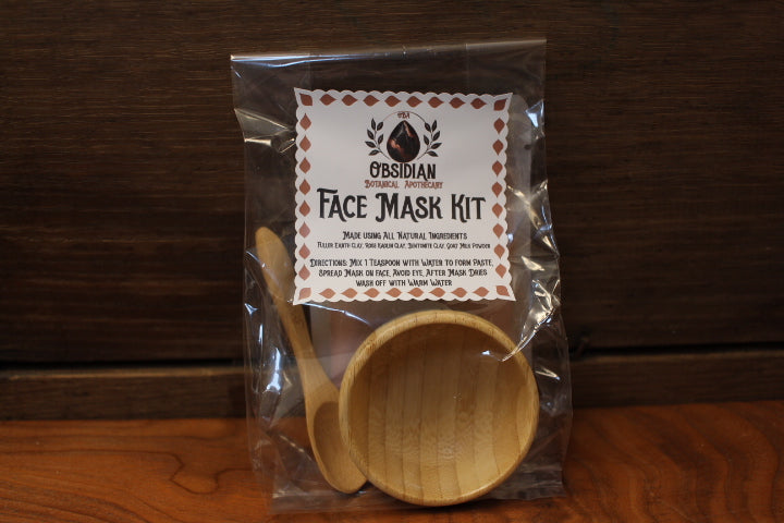 All Natural Face Mask Kit W/Mixing Bowl & Spoon by OBA