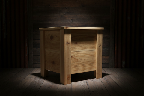 Handcrafted Wooden Planter by Kuhn Woodworking!