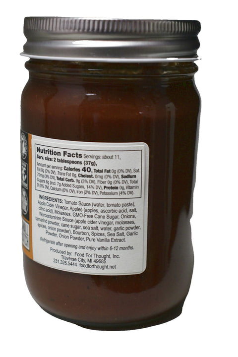 Food For Thought Apple Bourbon BBQ Sauce