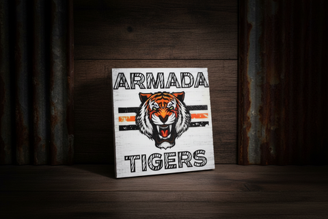 Armada Tiger Ravaged Barn Signs
