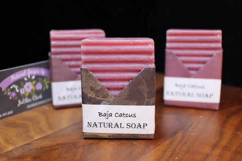 Natural Handmade Baja Cactus Soap by JoEllen Clark