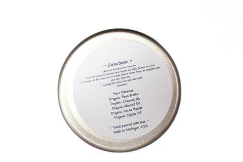 Solid Lotion Bar by Almosta Bee Farm