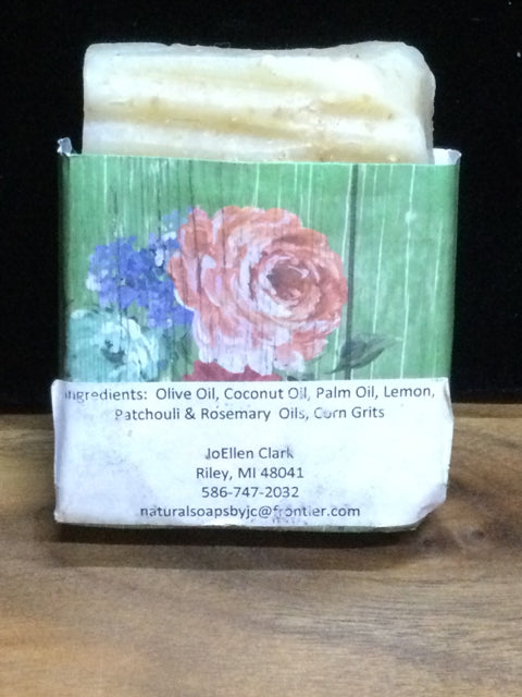 Natural Handmade Gardner's Grit Soap by Joellen Clark