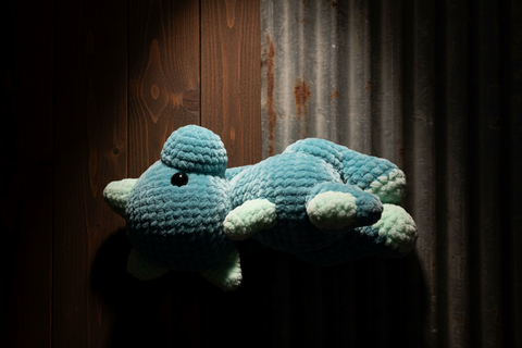 Blue Dinosaur Plush