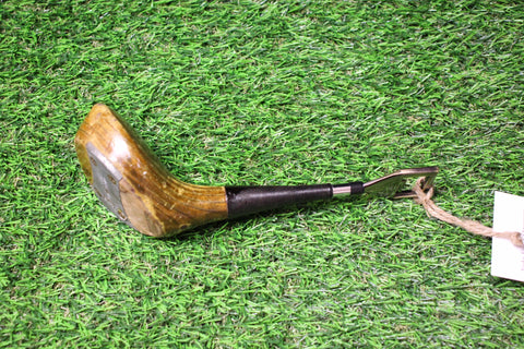 Millertime Tools Vintage Laminated Wood Brass Sole Driver Golf Club Bottle Opene
