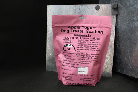 8 oz Apple Yogurt Crunch Pet Treats