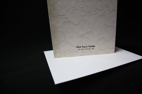 Handmade Sympathy Card – Floral Design with Ribbon – Pink Paper Studio

Descript