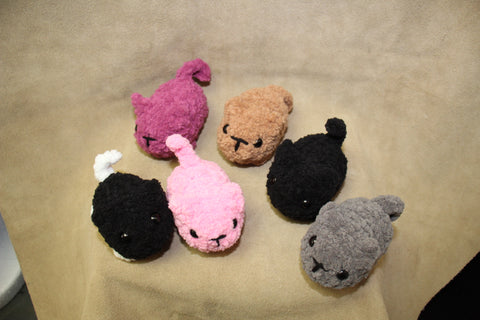 Pocket Kitty by Pillows and Plush (assorted colors)