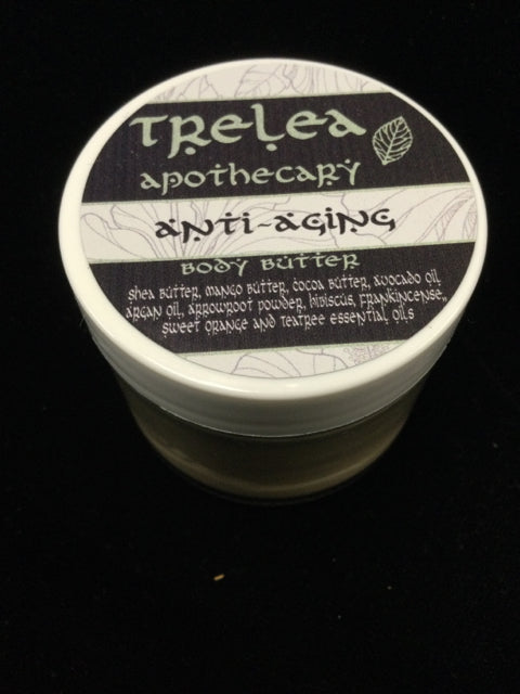 Anti Aging Body Butter  2oz by Trelea Apothecary