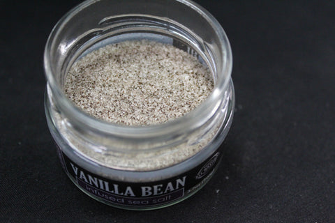 Vanilla Bean Infused Sea Salt