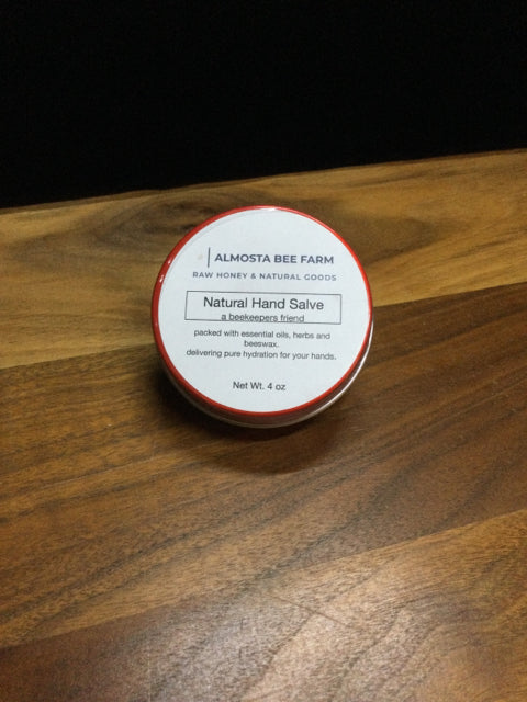 Natural Hand Salve by Almosta Bee Farm