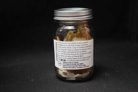 Twisted Craft Cocktails Tropical Twist Infusion Jar