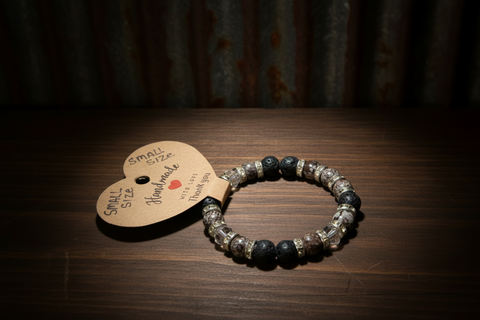 Gray Stone Small Wrist Diffuser Bracelet