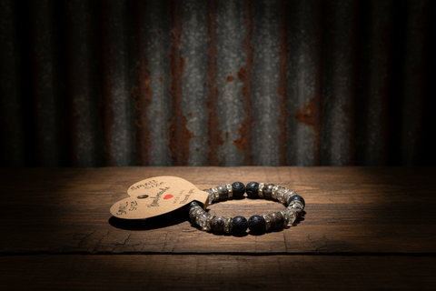 Gray Stone Small Wrist Diffuser Bracelet