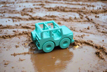 Load image into Gallery viewer, 3-D Printed in PLace Teal Offroad Vehicle by AMLinspirations Toys
