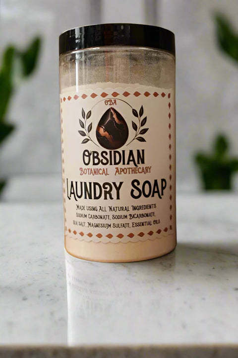 Obsidian Botanical Apothecary Natural Laundry Soap