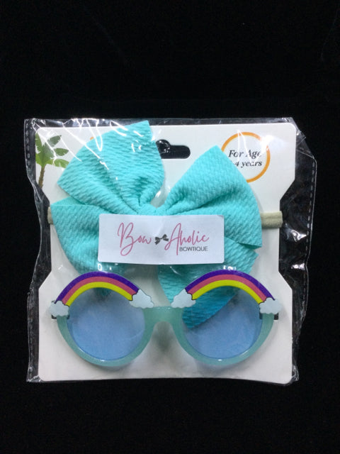 Toddler Sunglasses and Headband Set by Bow-Aholic Bowtique