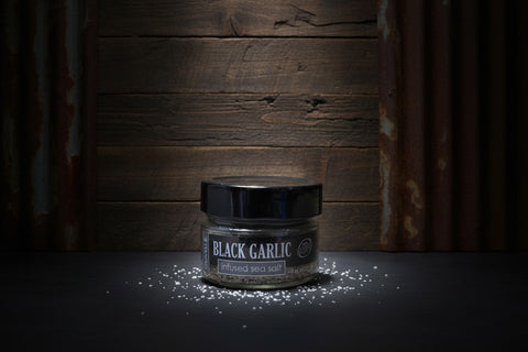 Black Garlic Infused Sea Salt