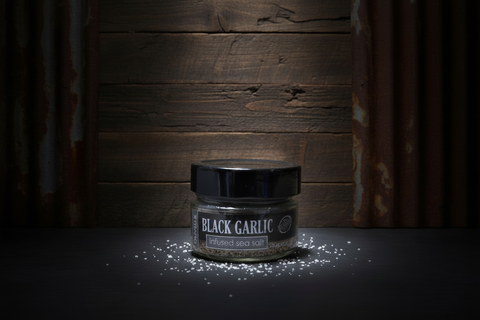 Black Garlic Infused Sea Salt