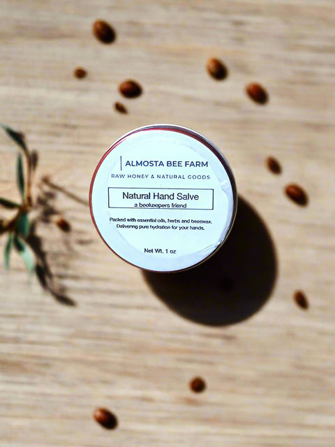 Small Natural Hand Salve by Almosta Bee Farm