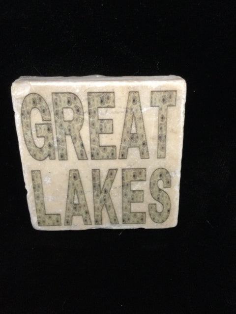 Great Lakes Petosky Pattern Magnet Tile by Ravaged Barn