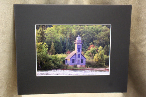 Genna Card Grand Island East Channel Lighthouse Print