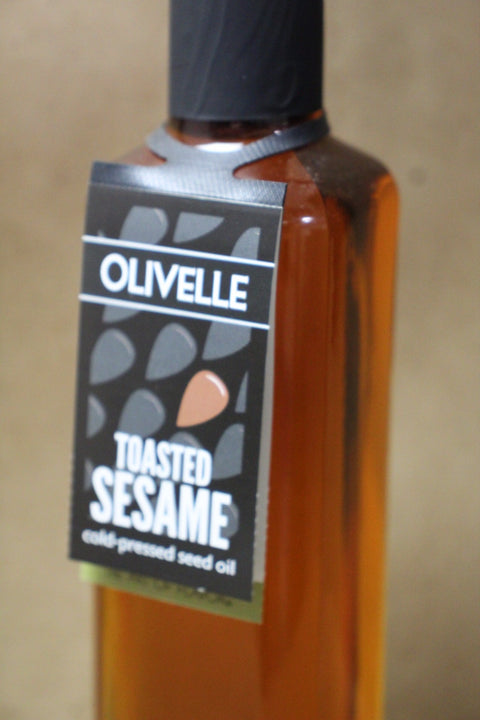 Toasted Sesame Cold Pressed Seed Oil by Olivelle