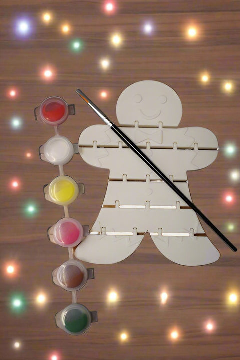 Gingerbread Man Fidget Paint Kit by AMLInspirations