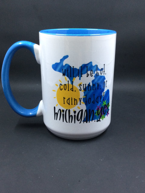 Michigan Yes Coffee Mug by June Bugs