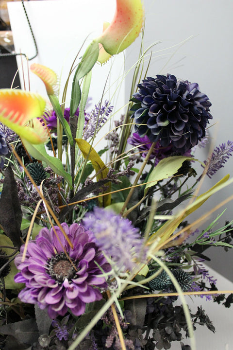 Spooky Midnight Bloom - Halloween Floral Arrangement